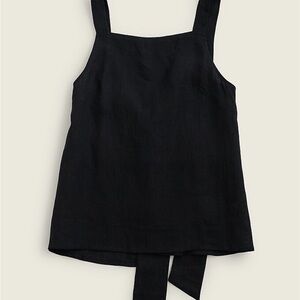 LAUDE the Label Tie Back Tank Top/ brand new w tags~ Black XS/S